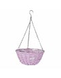 Laura Ashley Rieten plantenbak roze