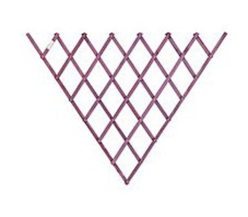 Fan Trellis 0.7 x 1.4 m - Lavender/Blue/Green