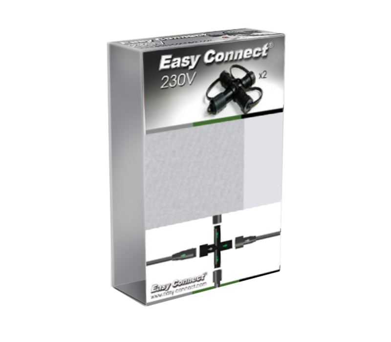 Easy Connect connector 2 st.