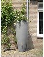 Soluvert Regenton met plantenbak 300 liter - Grijs – Soluvert regenton bloembak