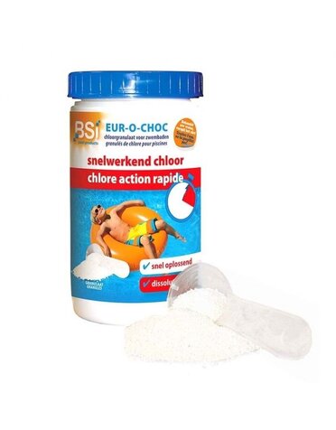 BSI Zwembadonderhoud  BSI Snelwerkend Chloor