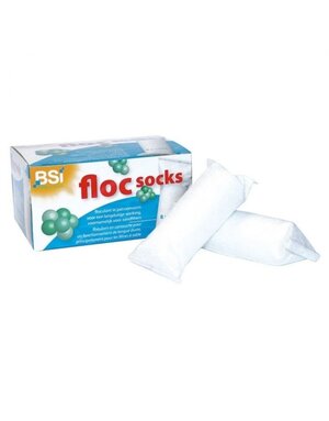 BSI Zwembadonderhoud  BSI Floc Socks  8 X 125 GR