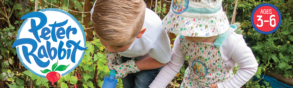 Kinderen in de tuin