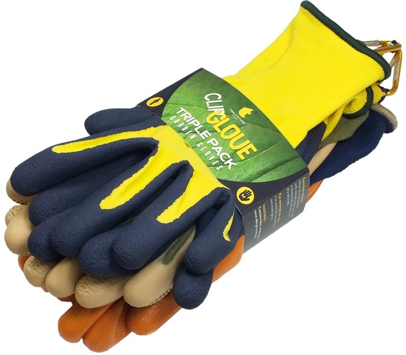 Clip Gloves Tuinhandschoenen - Man - 3 pack