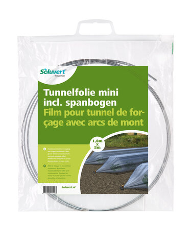 Soluvert Tunnelfolie met spanbogen