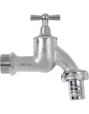 Soluvert Regentonkraan chroom 3/4"