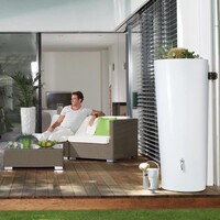 Regenton design bloembak 2 in 1 Coco 350L