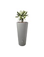Soluvert Regenton design bloembak 2 in 1 Linus - grijs - 220L