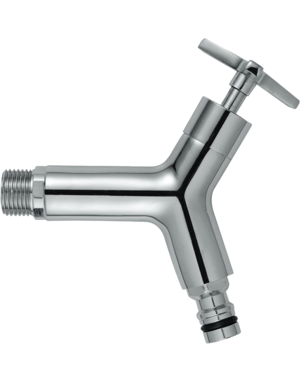 Soluvert Regentonkraan design chroom 3/4"