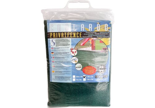 Soluvert Schaduwnet/privacyscherm 90% - 1,5 x 5m