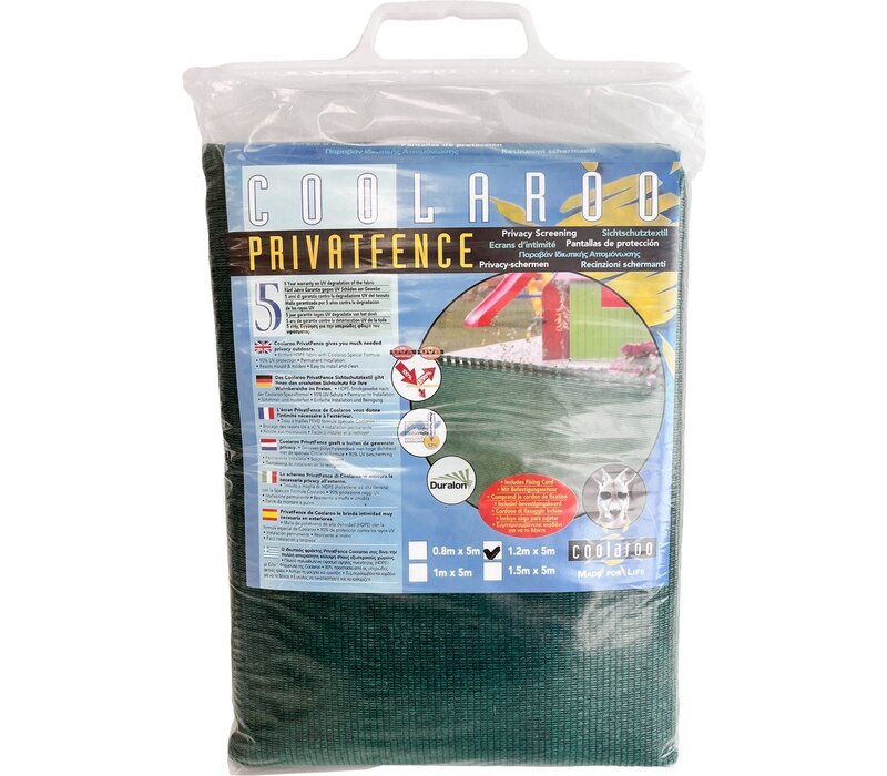 Schaduwnet 90% - 1,5 x 5m