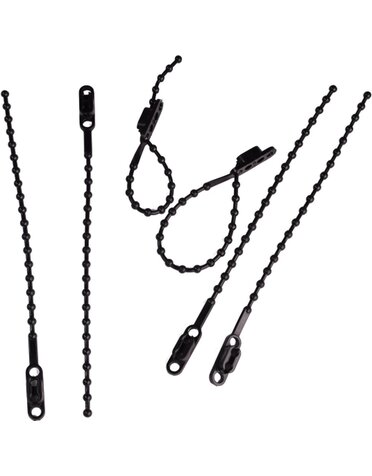 The Good Life Herbruikbare plantenbinders - verstelbaar - 17 cm - 30 stuks