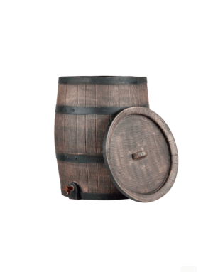 Soluvert Regenton houtnerf 120L