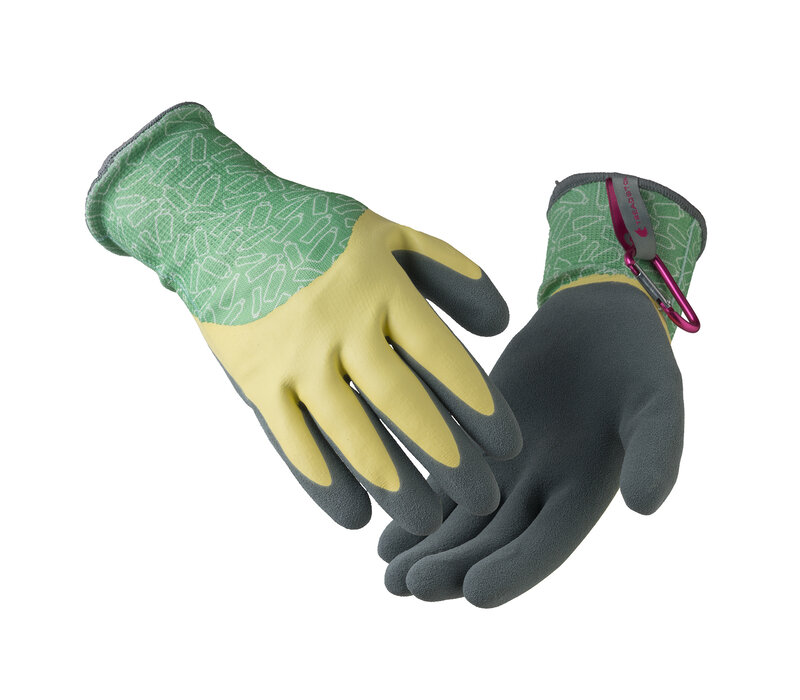 Duurzame Tuinhandschoen Clip Glove Plus Groen/Geel