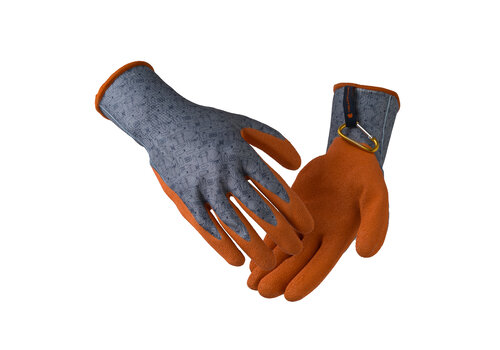 Clip Glove Tuinhandschoen Duurzaam Heren Oranje