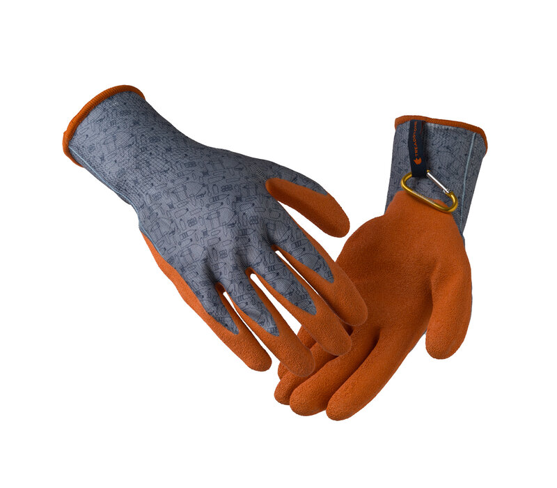 Duurzame Tuinhandschoen Clip Glove Oranje Heren