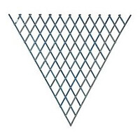 Fan Trellis 1.2 x 2.4 m - Lavender/Blue/Green