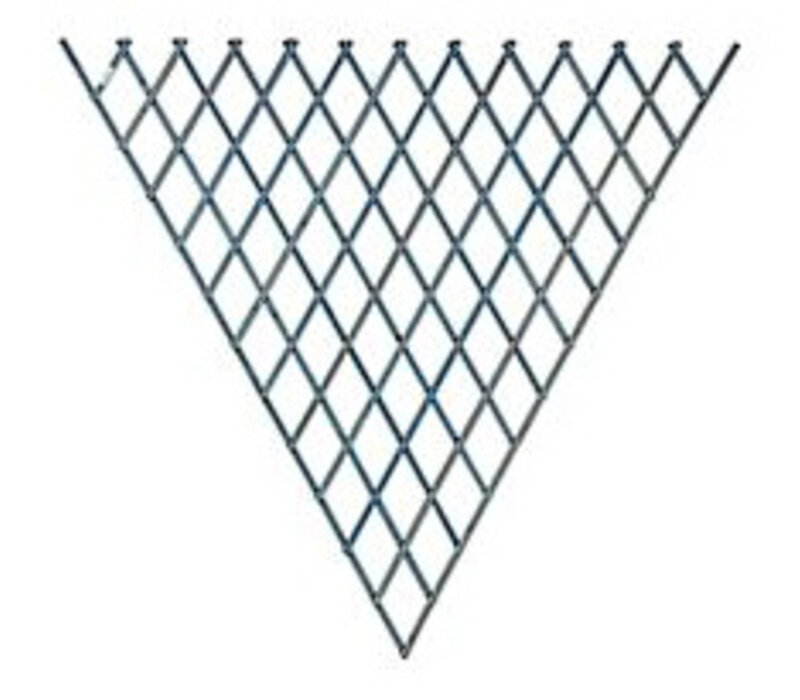 Fan Trellis 1.2 x 2.4 m - Lavender/Blue/Green