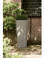 Soluvert Regenton design bloembak 2 in 1 Linus - grijs - 220L