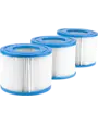 Poolstar Netspa filtratie cartridge - 3 stuks