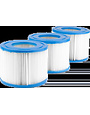 Poolstar Netspa filtratie cartridge - 3 stuks