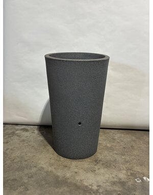 Soluvert Kleine regenton steenlook met bloembak - Tweede kansje