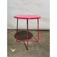 Laura Ashley roze bistrotafel Ø60 cm - Tweede kansje