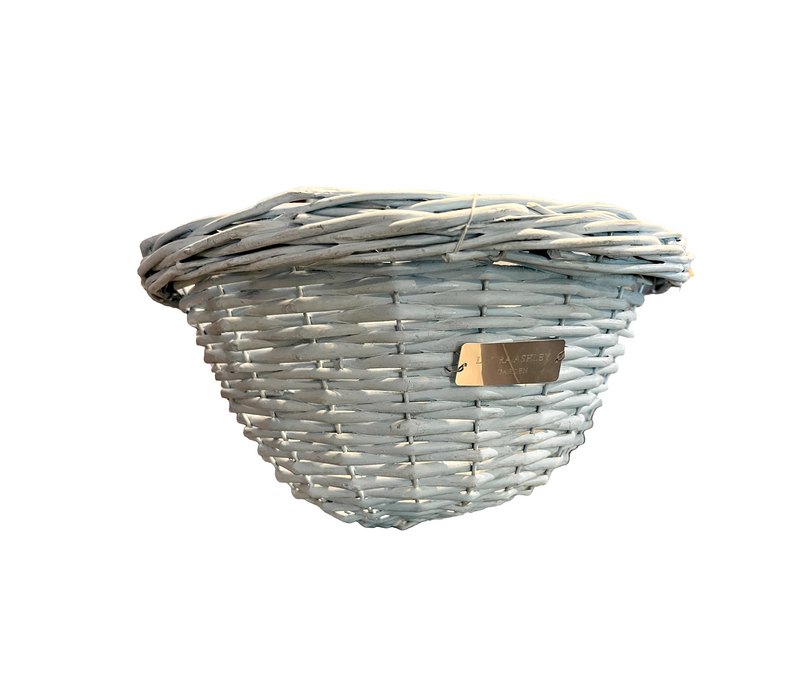 Wicker basket Wit/Grijs