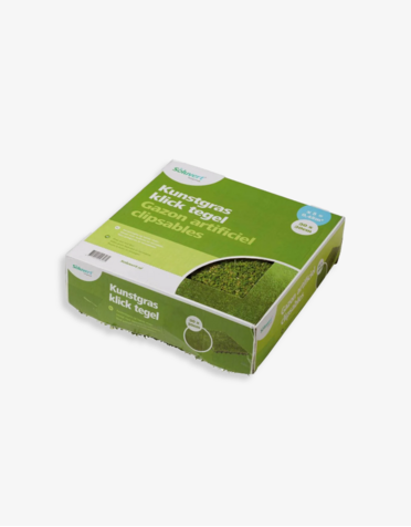 Soluvert Kunstgras klick tegel 30x30