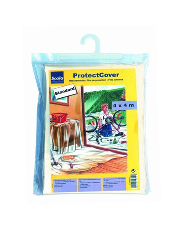 Martens Afdekfolie 4x4 meter transparant