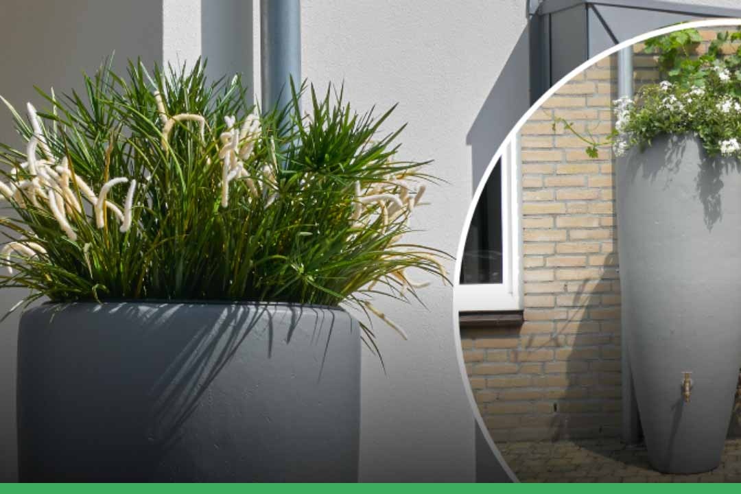 Vang water op in een regenton!