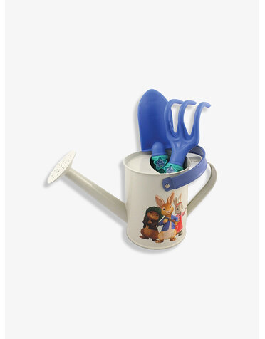 Peter Rabbit Outdoor Kindertuingereedschapsset gieter, schepje en harkje
