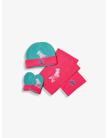 Peter Rabbit Outdoor Kindersjaal, muts en wanten Lily Bobtail