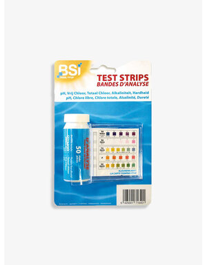 BSI Zwembadonderhoud  BSI test strips 50 stuks