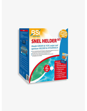 BSI Zwembadonderhoud  BSI Snel helder set
