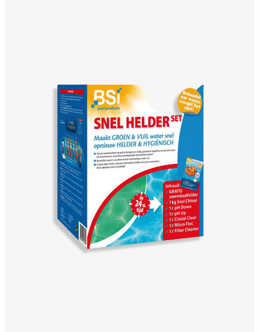 BSI Zwembadonderhoud  BSI Snel helder set