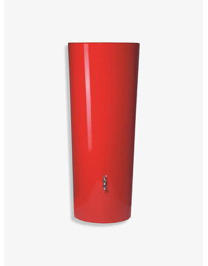 Soluvert Regenton design bloembak 2 in 1 Tomato - rood - 350L