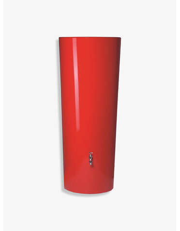Soluvert Regenton design bloembak 2 in 1 Tomato - rood - 350L