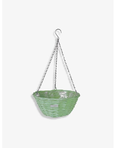 Laura Ashley Rieten plantenbak groen