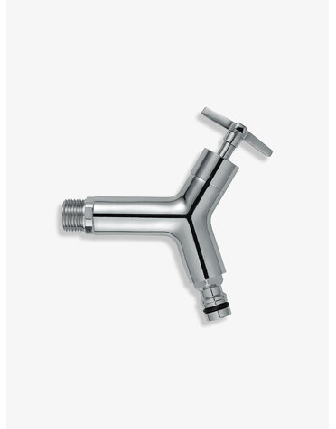 Soluvert Regentonkraan design chroom 3/4"