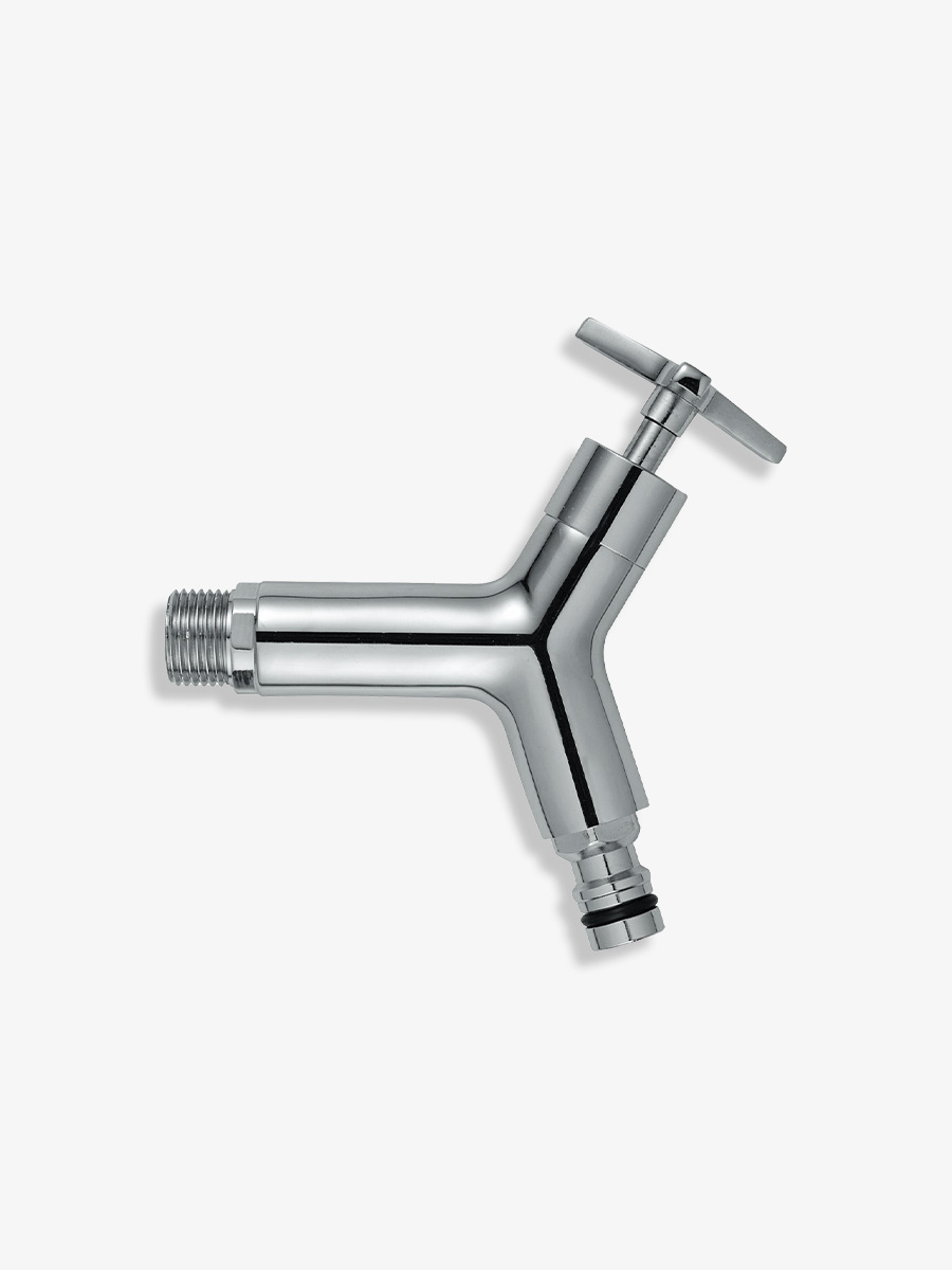 Soluvert Regentonkraan design chroom 3/4"