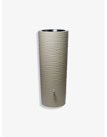 Soluvert Regenton design bloembak 2 in 1 Sahara - beige - 350L