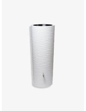 Soluvert Regenton design bloembak 2 in 1 Arctic - wit-  350L