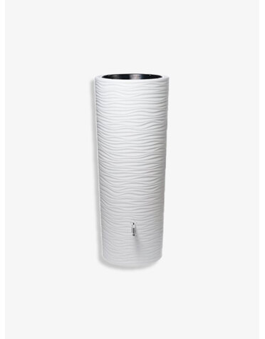 Soluvert Regenton design bloembak 2 in 1 Arctic - wit-  350L