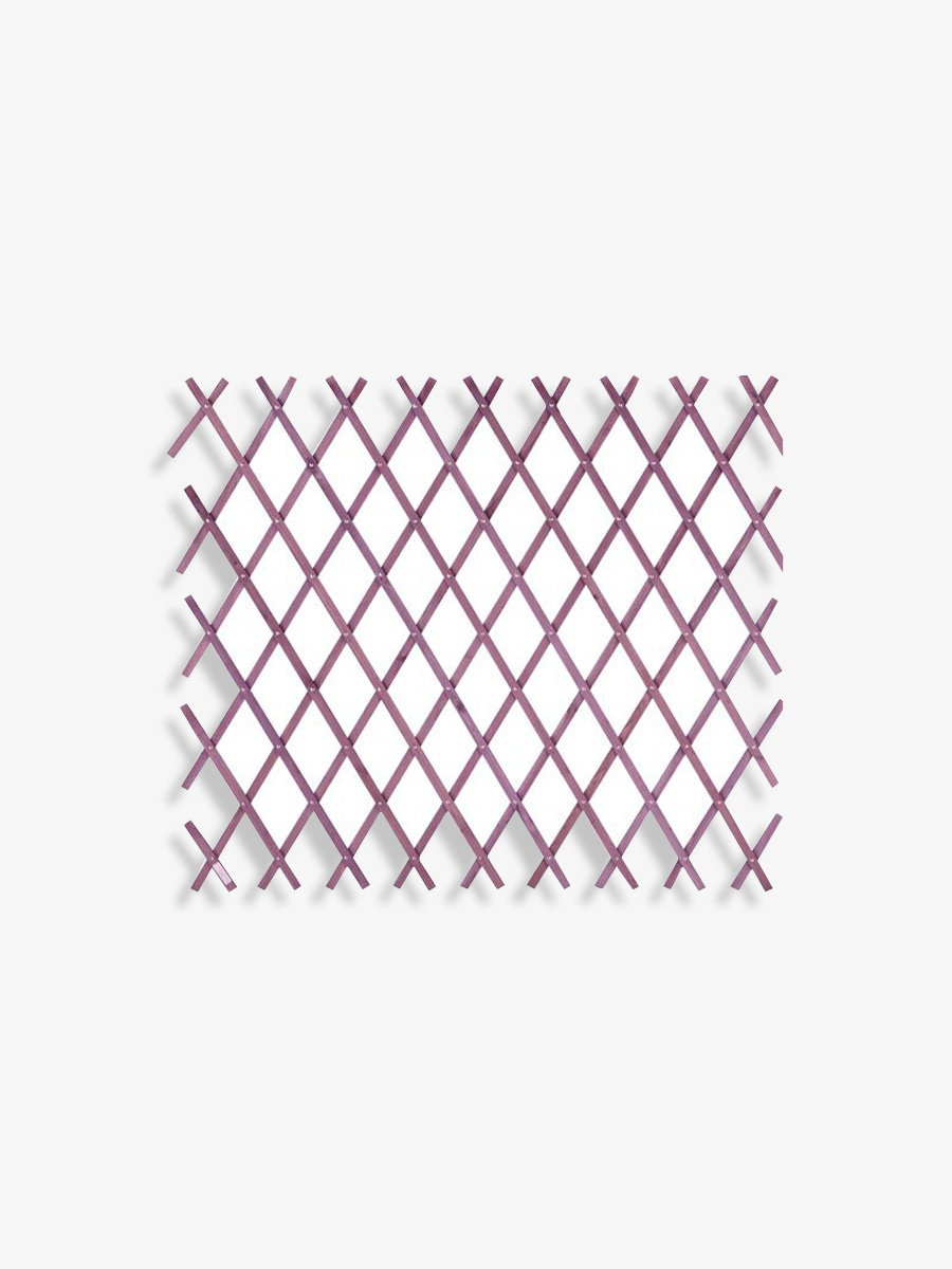 Laura Ashley Expandable Trellis 1.8 x 0.9 m - Lavender/Blue