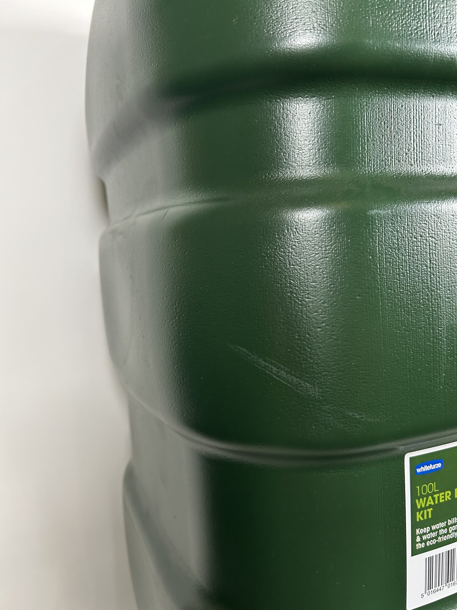 Soluvert Regenton groen met standaard - tweede kansje