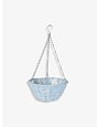 Laura Ashley Rieten plantenbak blauw