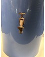 Soluvert Regenton blauw met bloembak 350L - tweede kansje