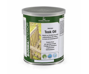 Teak Oil with Teak color from Borma Wachs