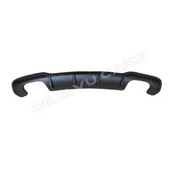 S3 Look Diffuser Black Edition for Audi A3 8V (S line rear bumper)